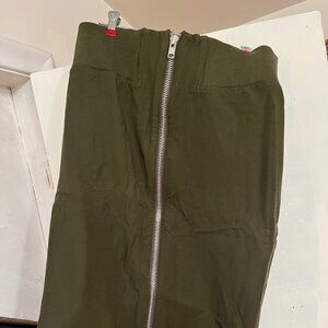 Banana Republic Heritage Collection Pencil Skirt in Army Green Size 12